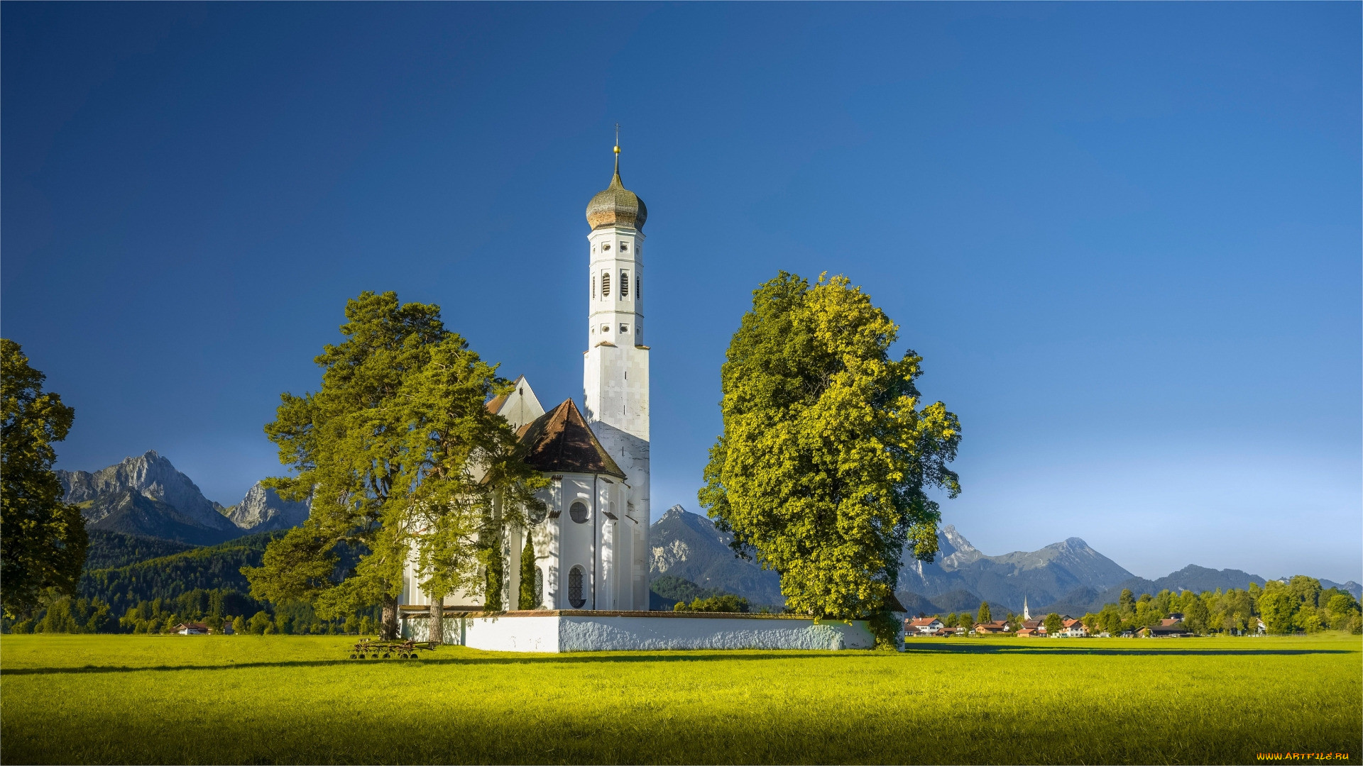 st coloman church, schwangau, bavaria, , -  ,  ,  , st, coloman, church